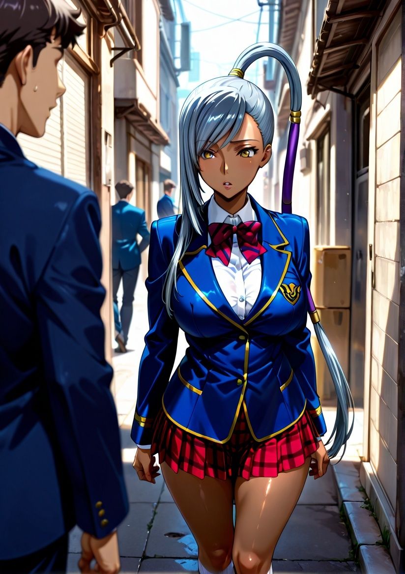 サンプル画像6:クラスの一軍女子 ヴ〇ッタ・ヌゥ は発情期(月が満ちるとき) [d_578093]