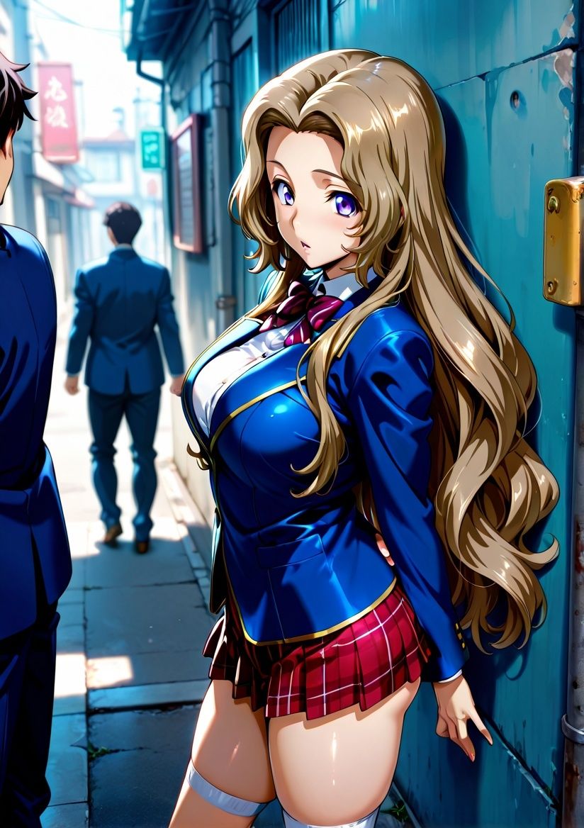 サンプル画像1:クラスの一軍女子 ナナリー・ヴィ・ブ〇ニア は発情期(月が満ちるとき) [d_578104]