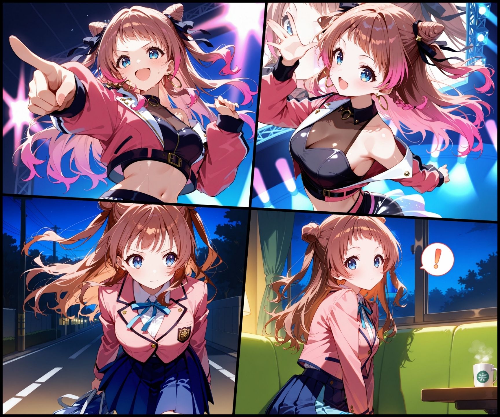 サンプル画像1:狙われたアイドル 花〇咲季編(ぺんてるぼーにあ) [d_578108]