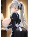 爆乳メイドの甘美なご奉仕