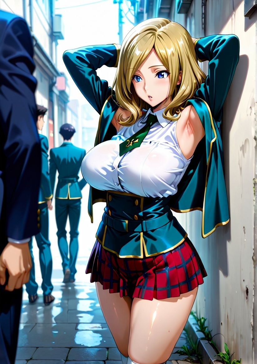 サンプル画像1:クラスの一軍女子 ミレイ・ア〇ュフォード は発情期(月が満ちるとき) [d_578113]