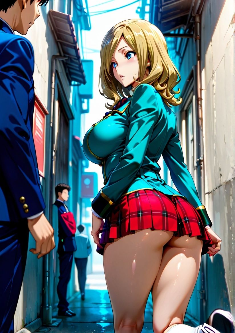 サンプル画像2:クラスの一軍女子 ミレイ・ア〇ュフォード は発情期(月が満ちるとき) [d_578113]