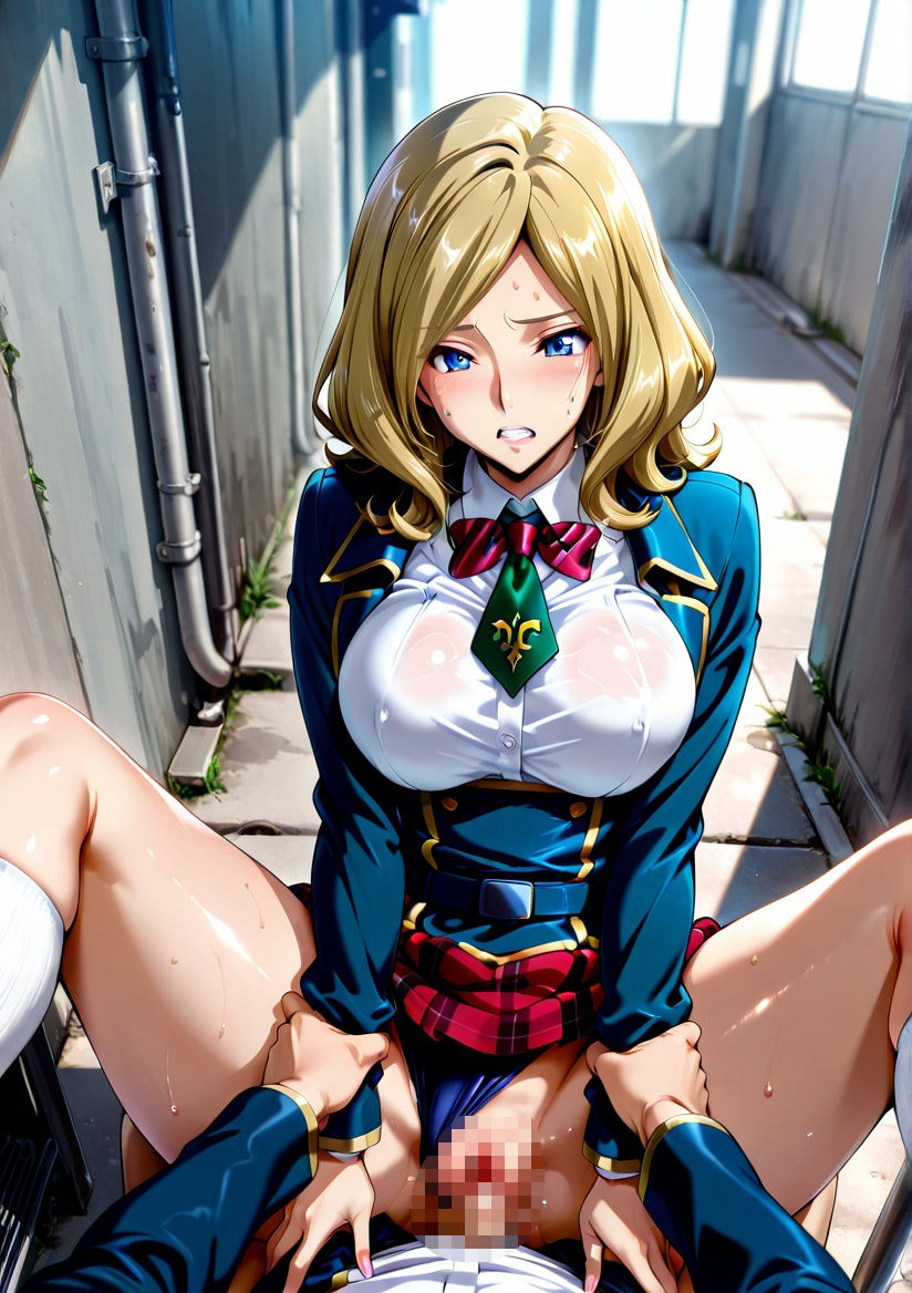 サンプル画像4:クラスの一軍女子 ミレイ・ア〇ュフォード は発情期(月が満ちるとき) [d_578113]