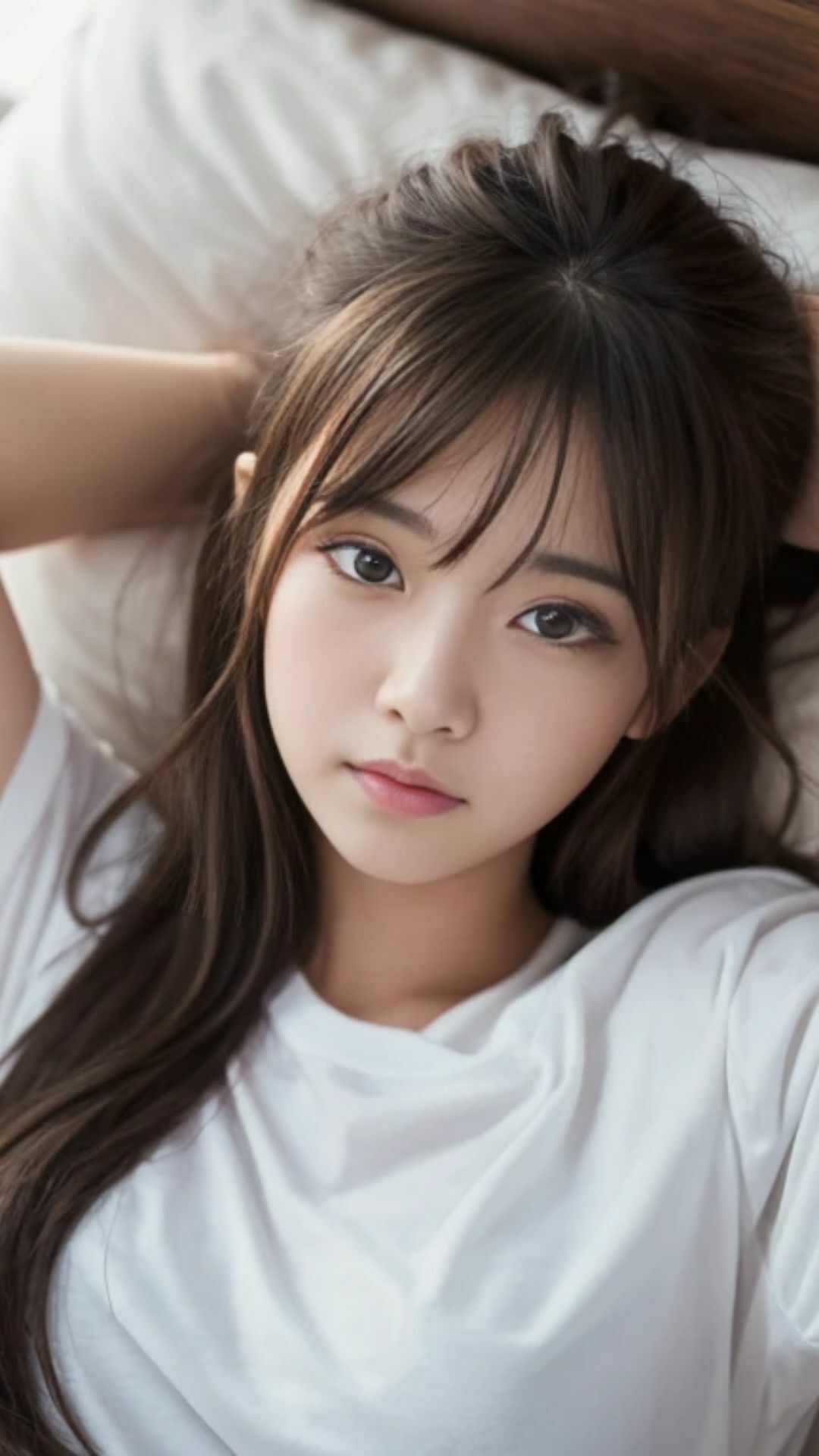 サンプル画像3:「寝起き彼女 – 甘く無防備な朝」(Cherry Boy) [d_578157]