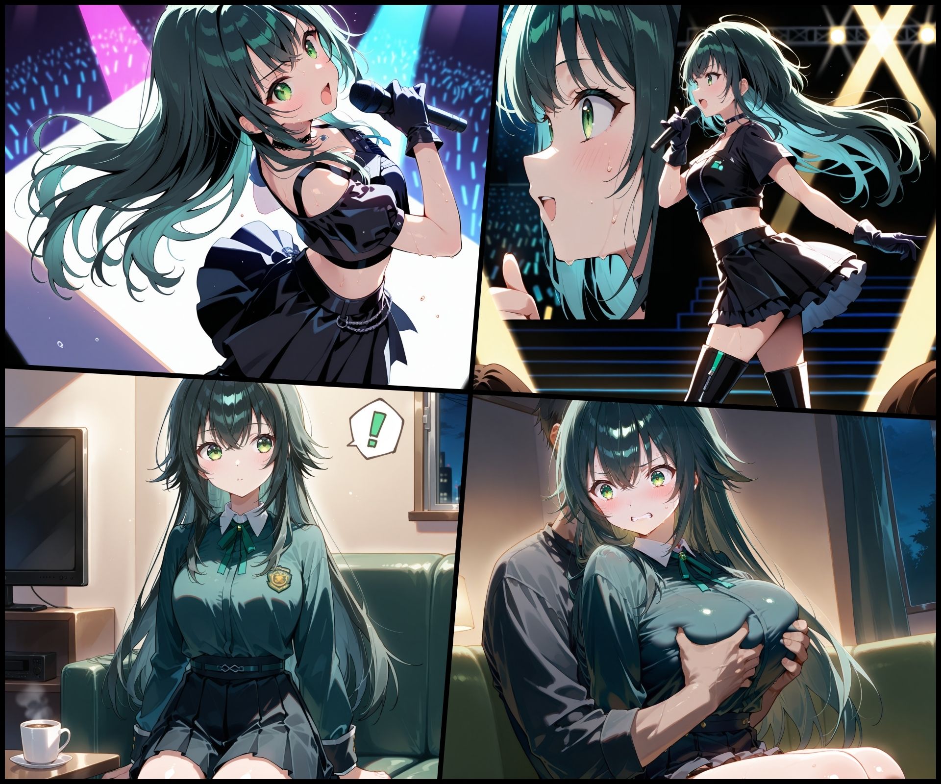 サンプル画像1:狙われたアイドル 月〇手毬編(ぺんてるぼーにあ) [d_578180]