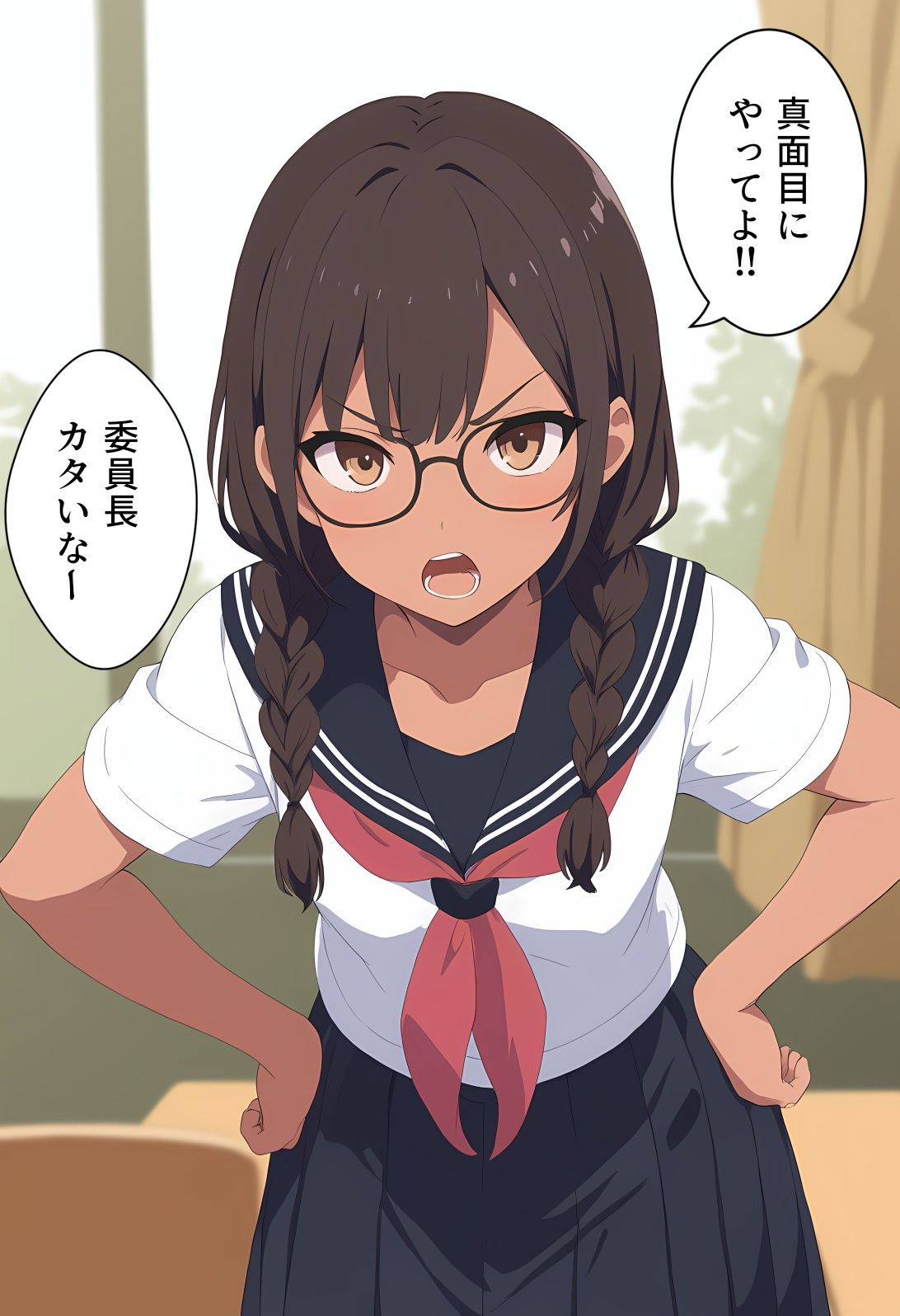 サンプル画像5:元気なあの子を真っ赤にしちゃう本(褐色眼鏡工房) [d_578187]