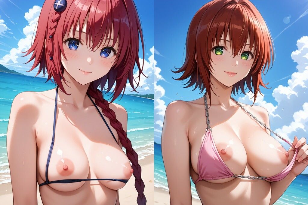 ハレンチ！とらぶるビーチ3 画像1