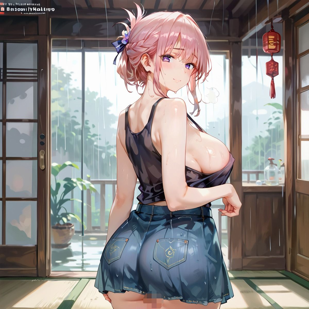 雨の日は…しっとりねっとり濃厚セ◯クス!Part2 画像1