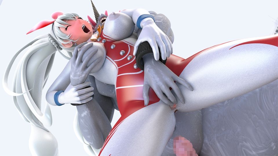 サンプル画像1:光の女神メロディナVSユニコーン星人・仲間の目の前で(四次元少女ネオス) [d_578253]