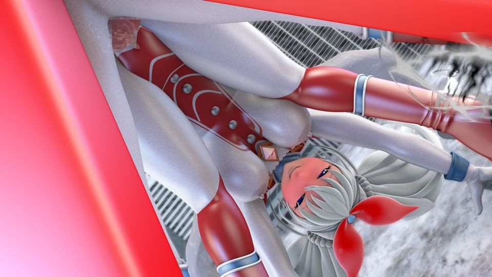 サンプル画像3:光の女神メロディナVSユニコーン星人・仲間の目の前で(四次元少女ネオス) [d_578253]