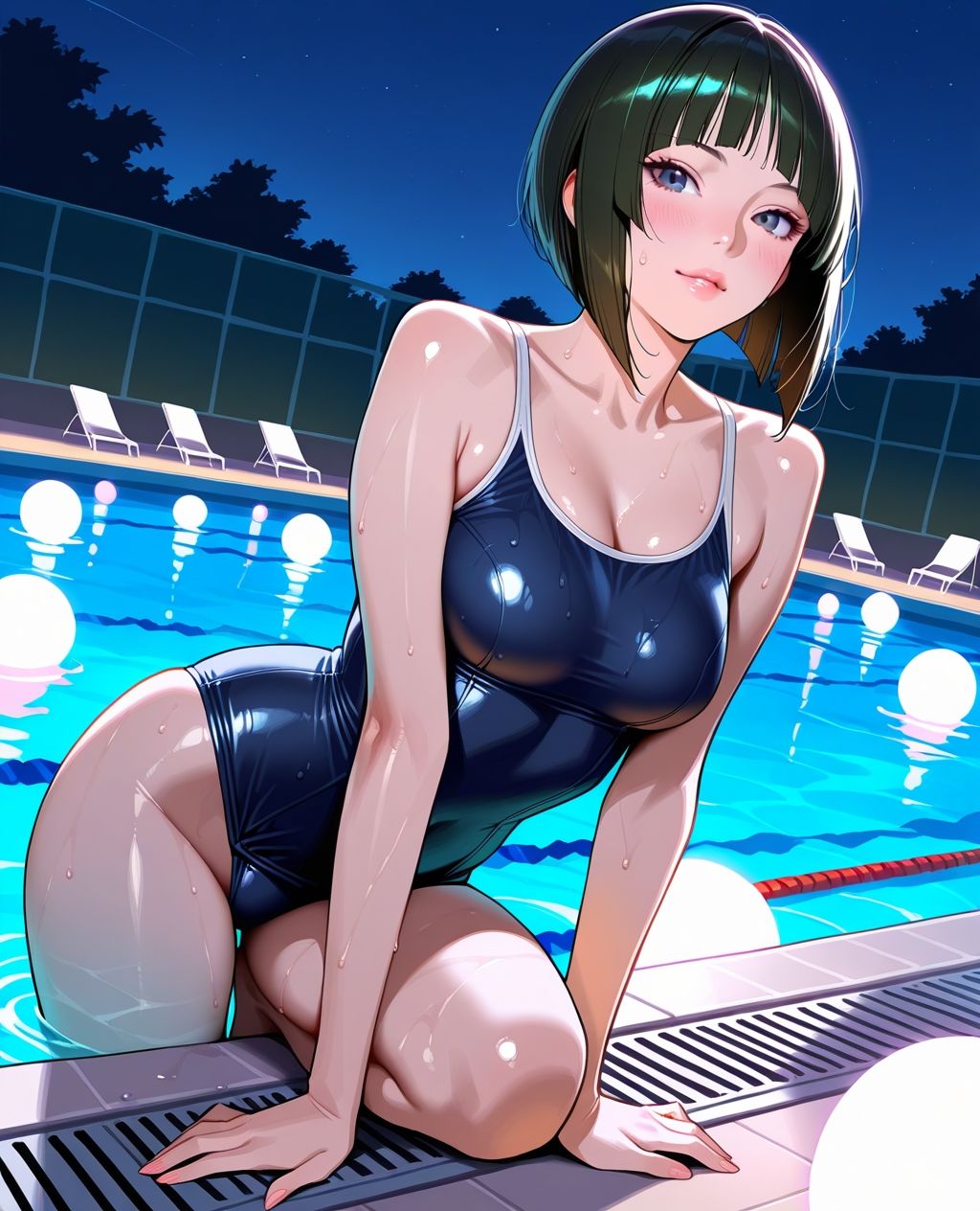 スク水パラダイス☆ 深夜プール編 画像2