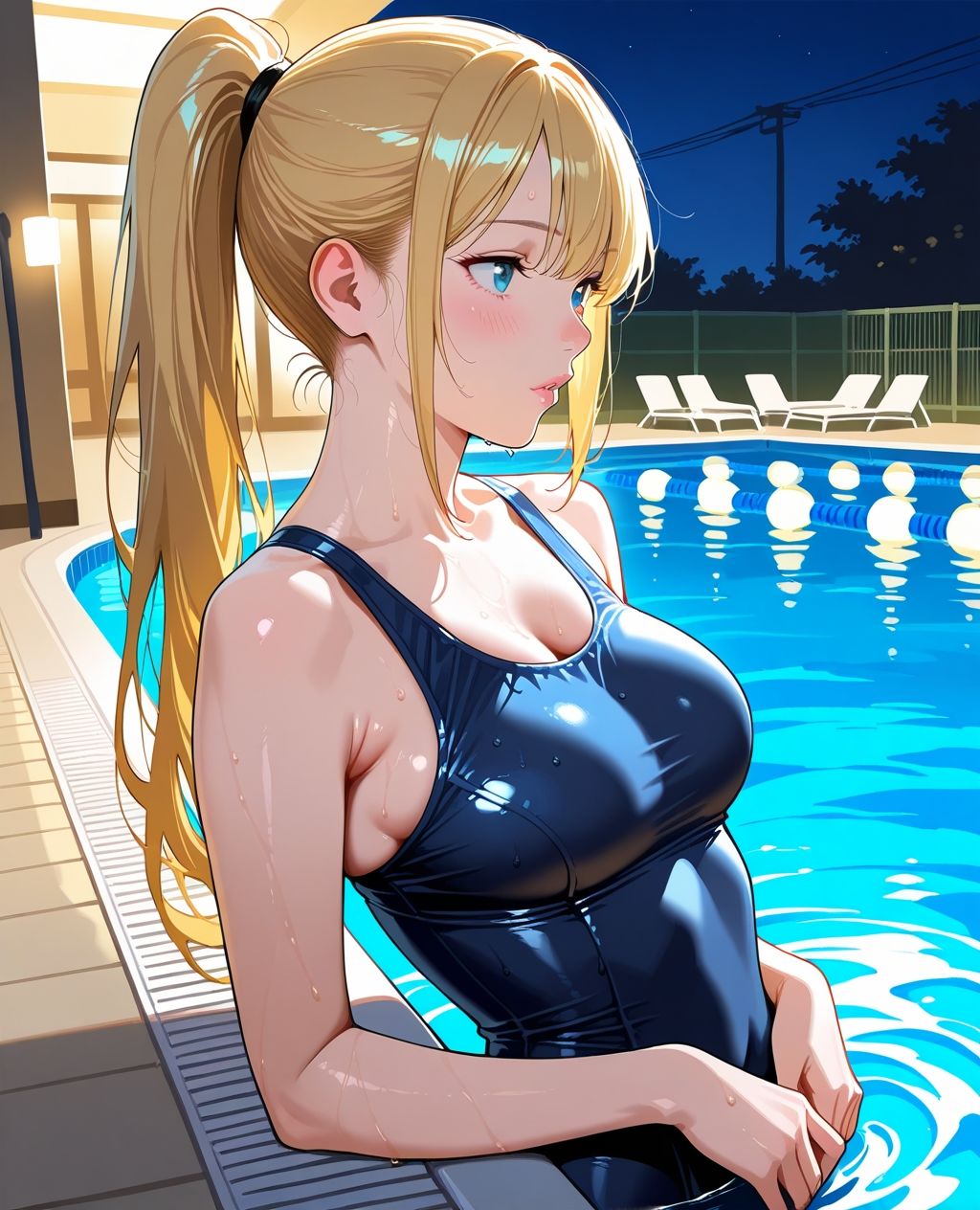 スク水パラダイス☆ 深夜プール編 画像3
