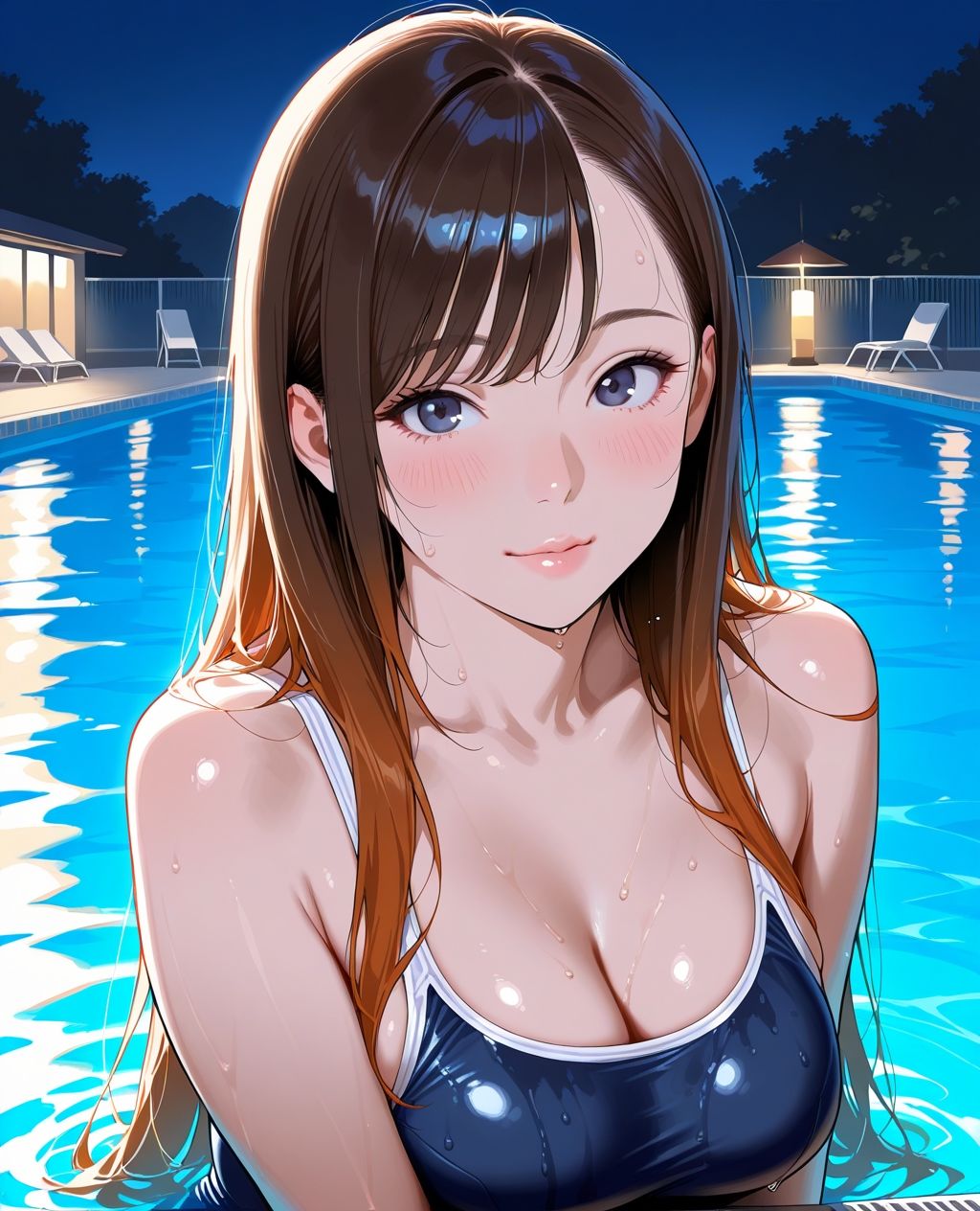 スク水パラダイス☆ 深夜プール編 画像4
