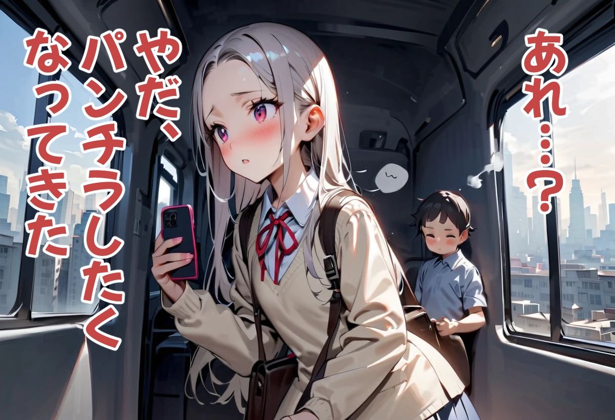 サンプル画像4:足パパがイク！  パンチラ電車編(コーンパン) [d_578340]