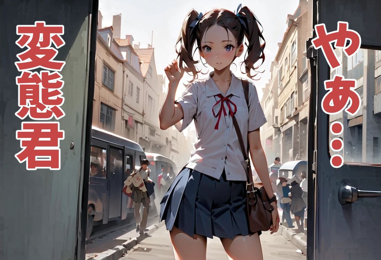 足パパがイク! パンチラ電車編 画像9