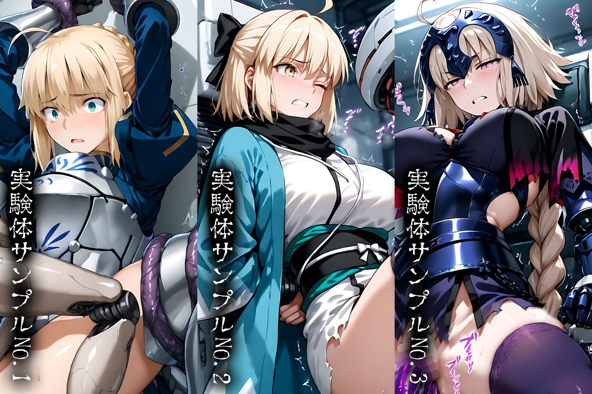 サンプル画像1:機械敗北「File.3Fate」(SEXnator) [d_578352]