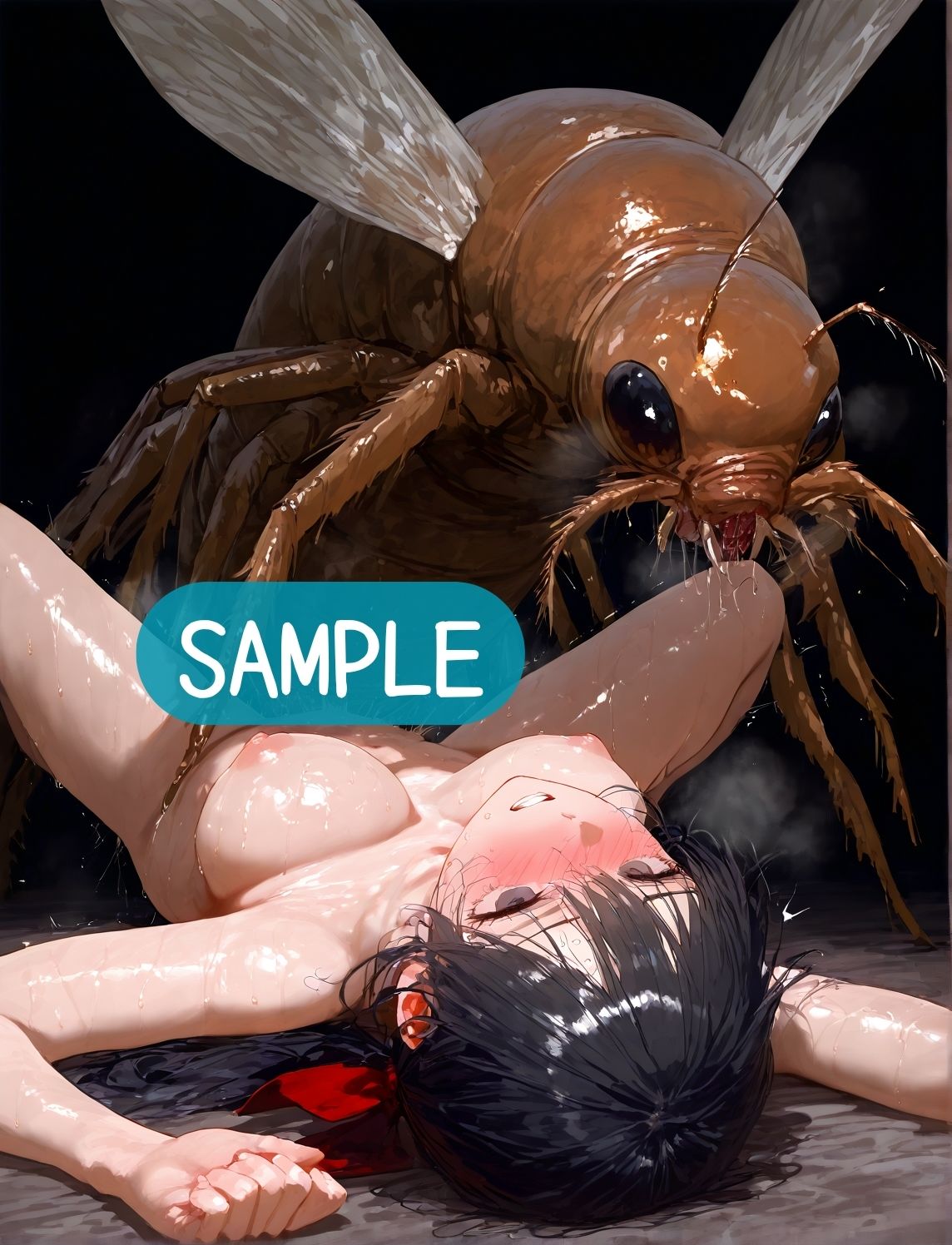 サンプル画像2:混成蟲I型(ショックしゅう) [d_578368]