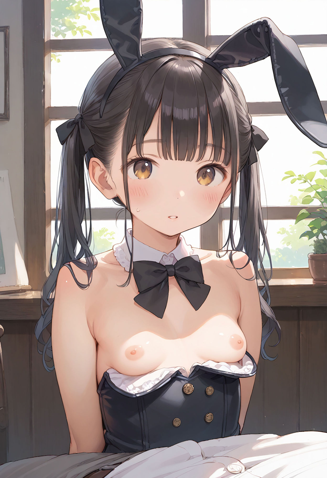 サンプル画像1:妹コレクション〜バニー・メイド・制服〜(萬堂筋（まんどうすじ）) [d_578474]