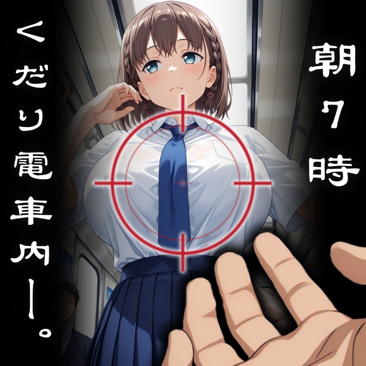 サンプル画像1:たわわな通学列車(ばんばん) [d_578521]