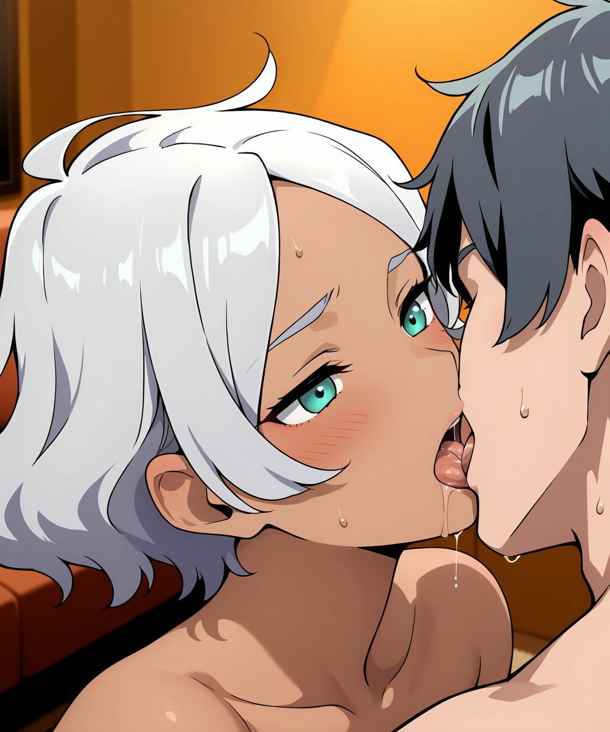 サンプル画像4:セ〇リアさんと〇〇(アトリエ乱れ髪) [d_578533]