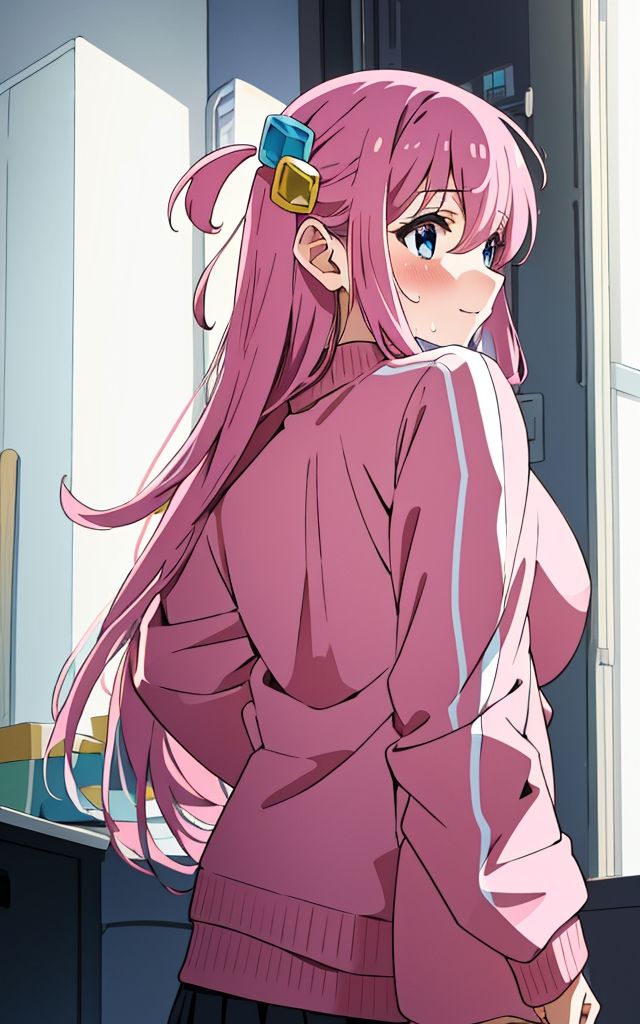 サンプル画像4:ピンクジャージなぼっちちゃん！(ソノトキロク) [d_578534]