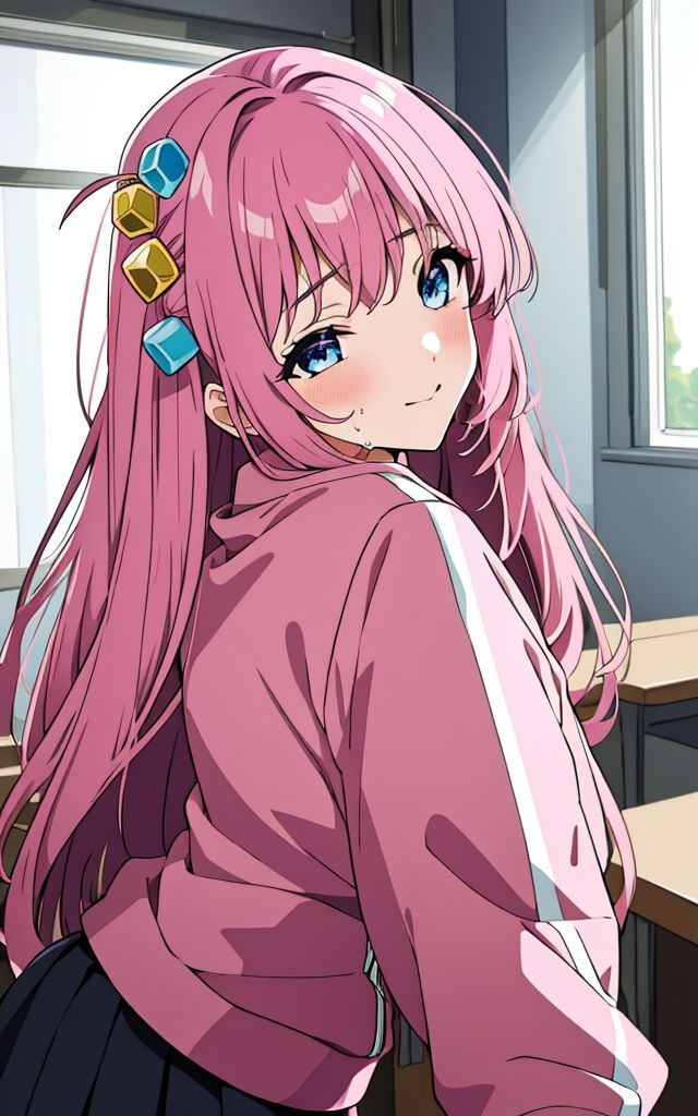 サンプル画像5:ピンクジャージなぼっちちゃん！(ソノトキロク) [d_578534]