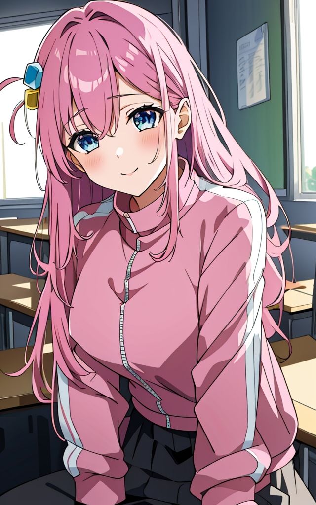 サンプル画像6:ピンクジャージなぼっちちゃん！(ソノトキロク) [d_578534]