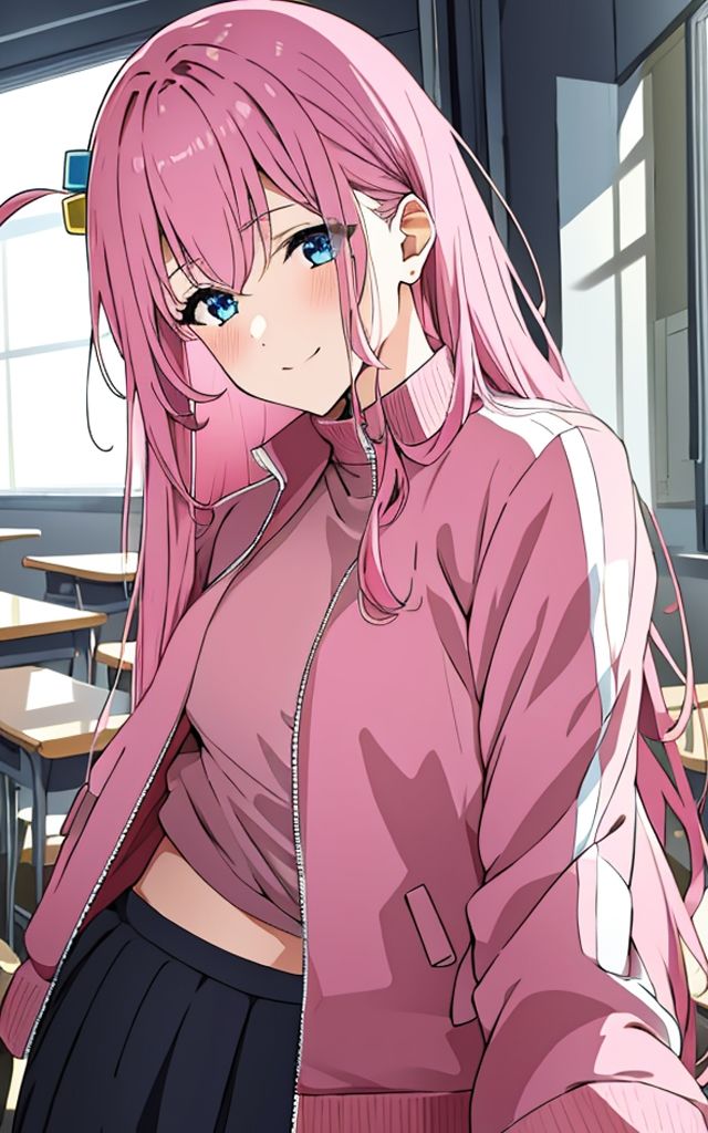 ピンクジャージなぼっちちゃん! 画像8