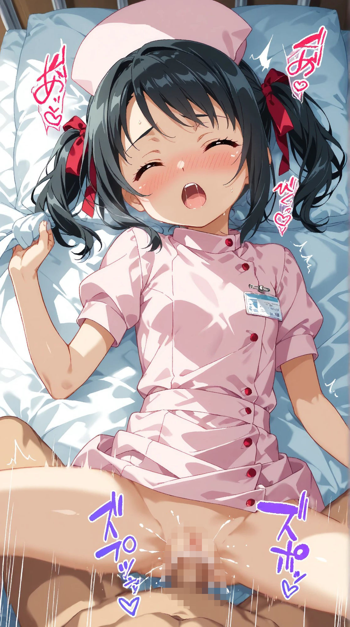 ロリナース美少女との甘いひと時 AI甘美寮 エロ画像9