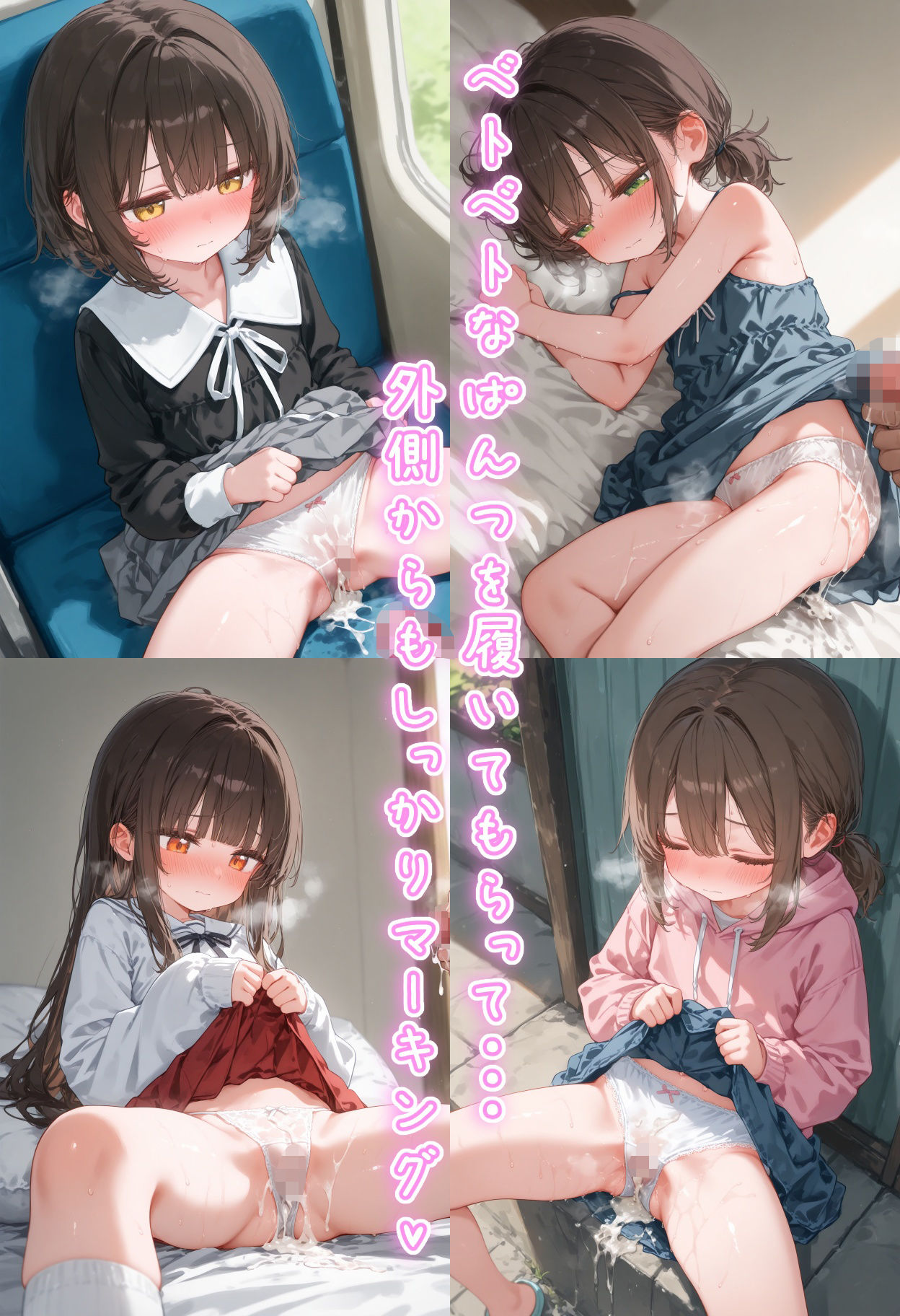 可愛い女の子のおまんこ見ながらパンツの中に射精したい！2 画像2