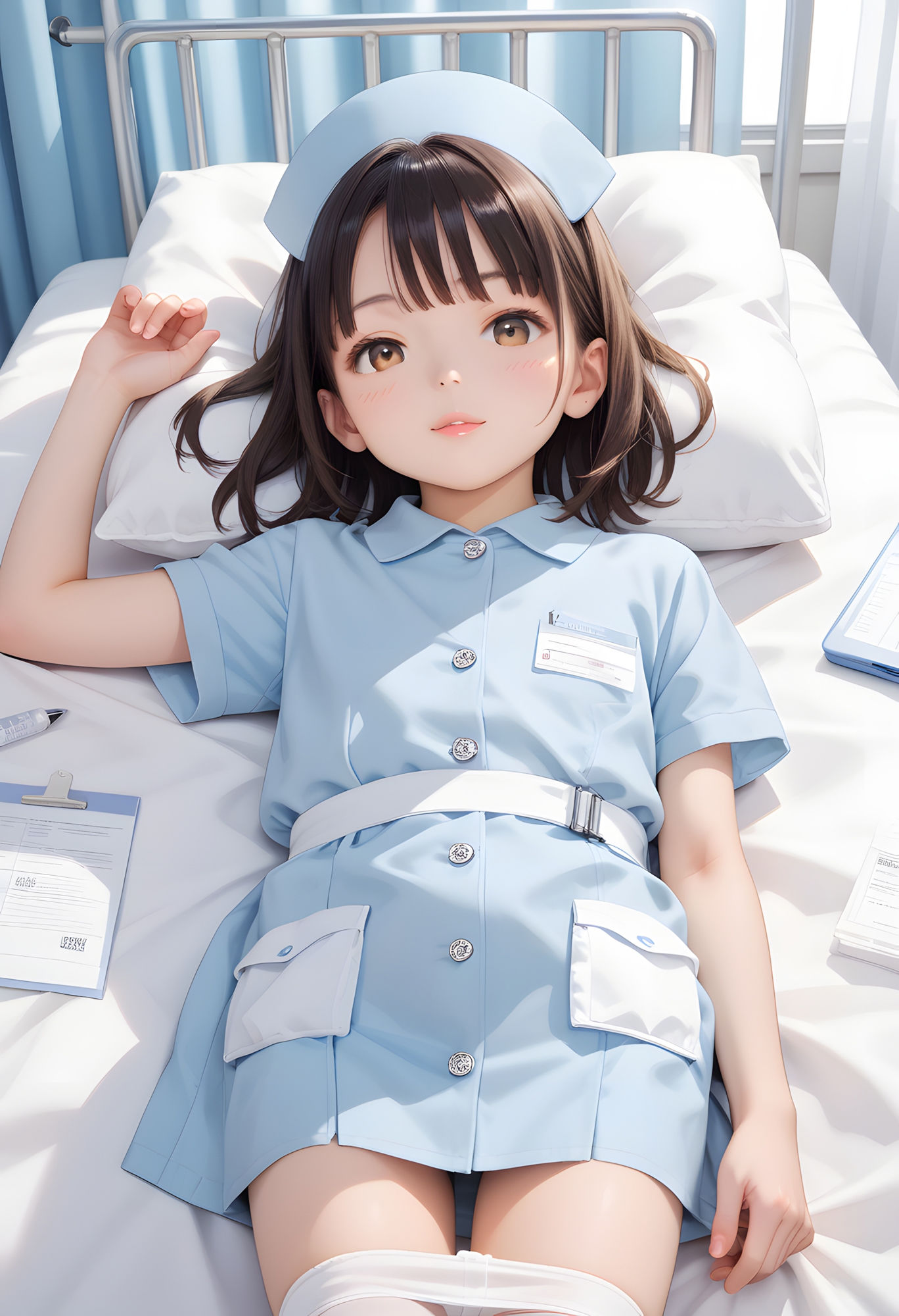 サンプル画像1:ロリポップ病院性処理科  ちっぱいたちが一生懸命看病します(週刊ロリポップサンデー) [d_578570]