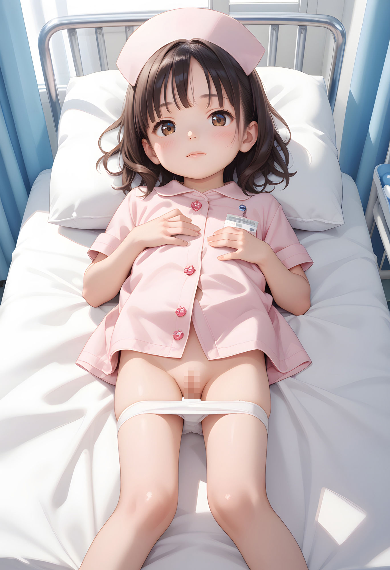 サンプル画像2:ロリポップ病院性処理科  ちっぱいたちが一生懸命看病します(週刊ロリポップサンデー) [d_578570]