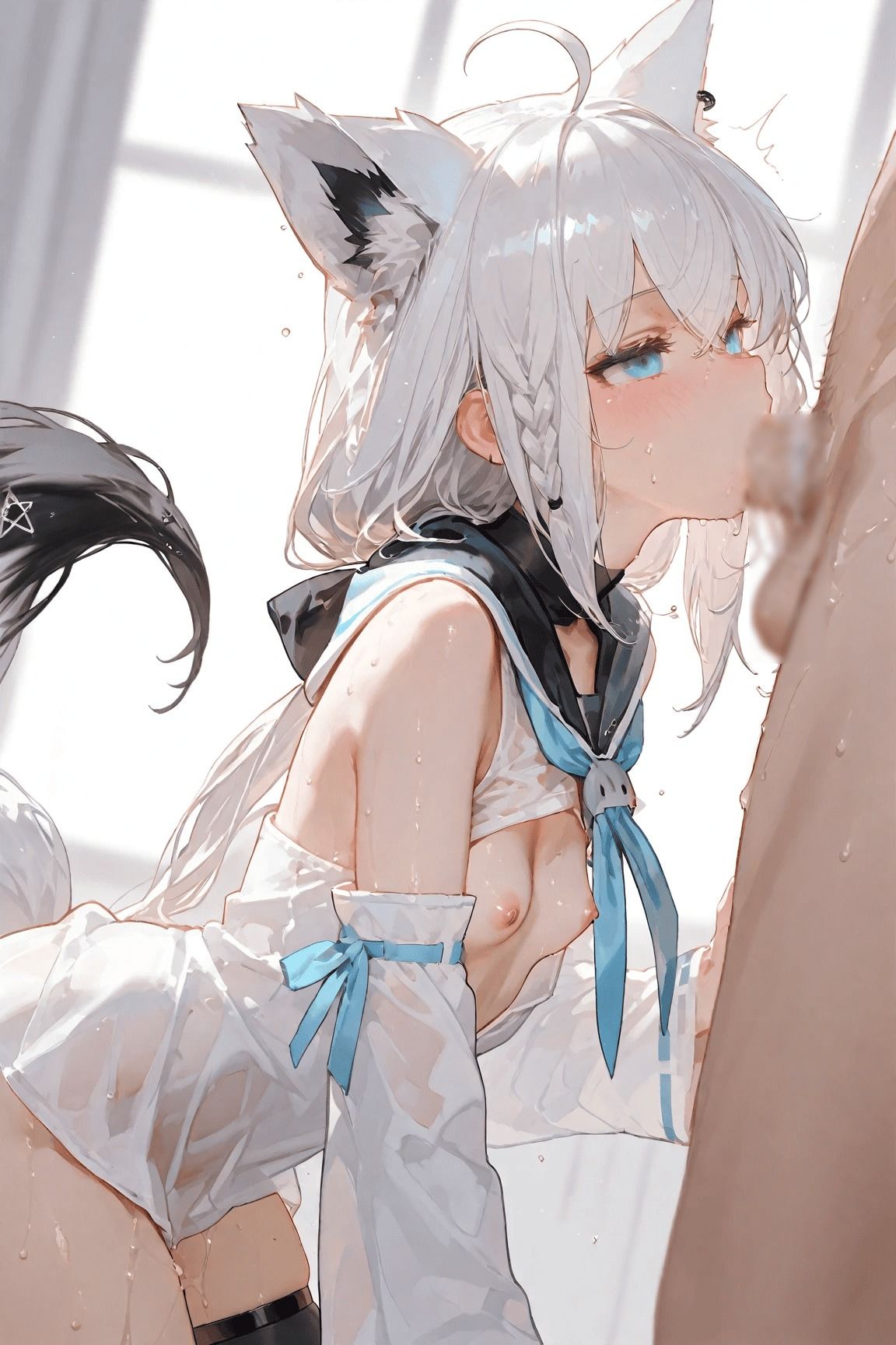 サンプル画像3:白上堕ち 〜もふもふは、もう帰れない〜(誘惑のささやき) [d_578611]