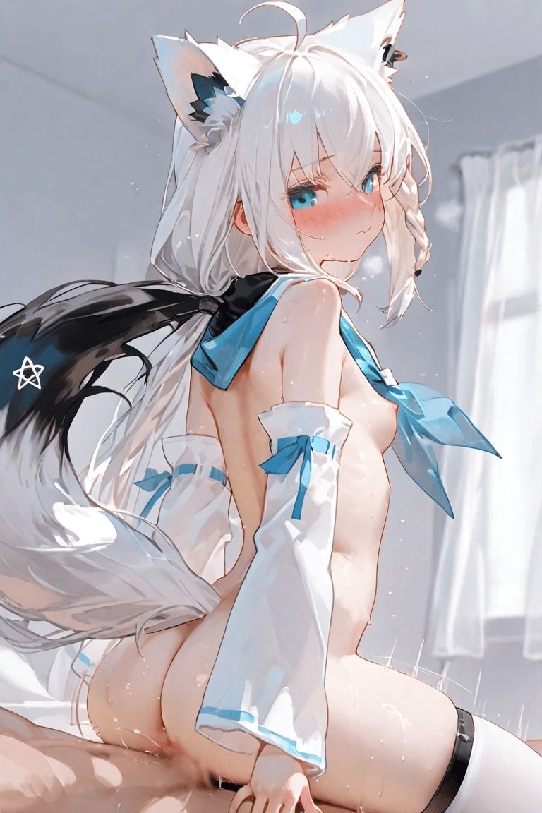 サンプル画像6:白上堕ち 〜もふもふは、もう帰れない〜(誘惑のささやき) [d_578611]