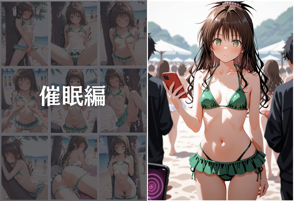 サンプル画像5:催●ビーチ  〜結城美柑編〜(オンナの館) [d_578613]