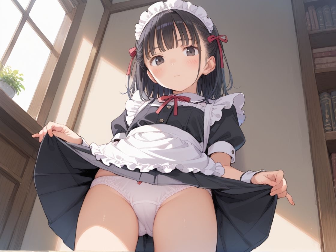 メイドごっこ ちっぱいご奉仕画像no.1