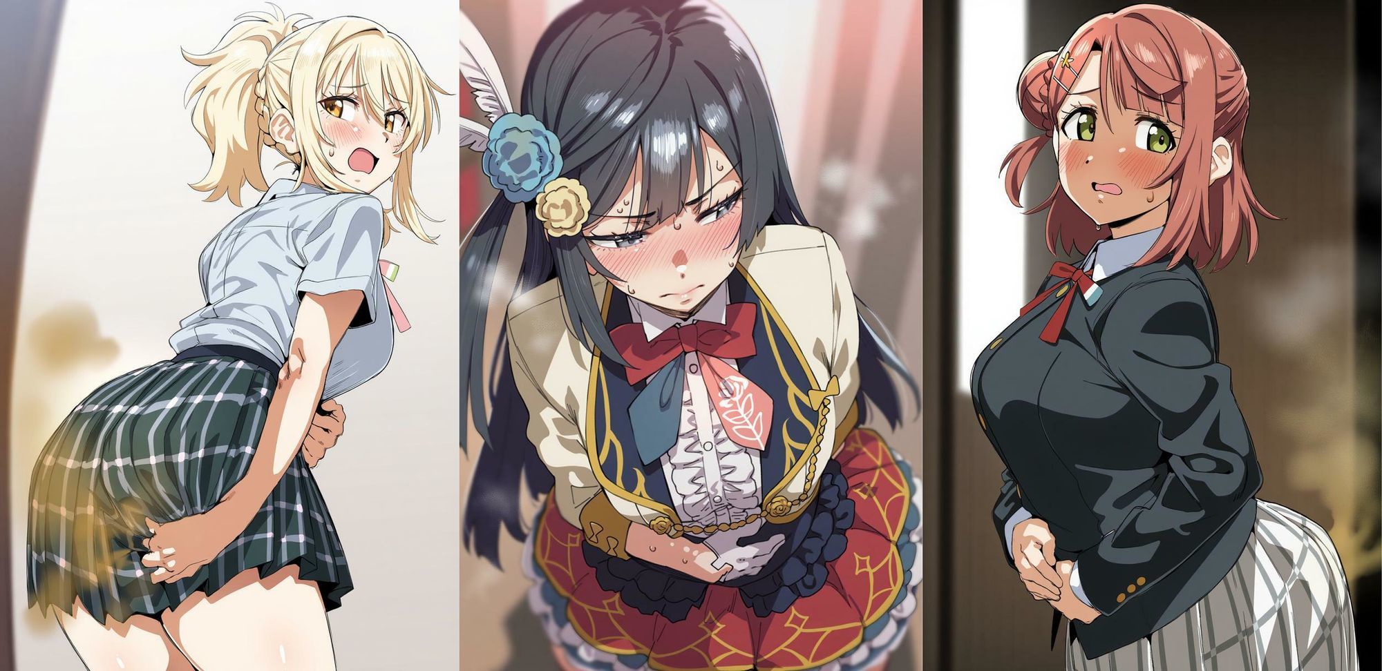 スクールアイドルの排泄記録 〜二年生編〜 ラブ〇イブ 虹〇咲学園 スカトロcg集 画像2