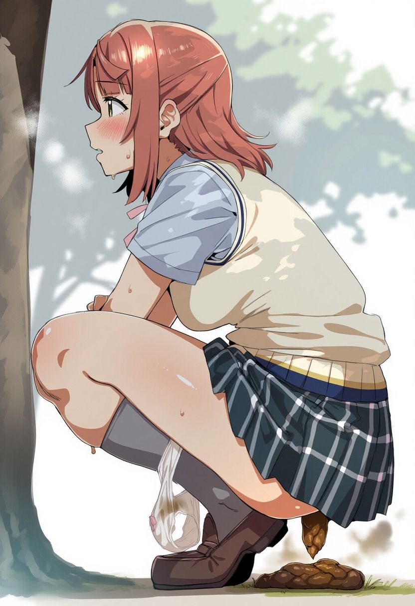 スクールアイドルの排泄記録 〜二年生編〜 ラブ〇イブ 虹〇咲学園 スカトロcg集 画像3