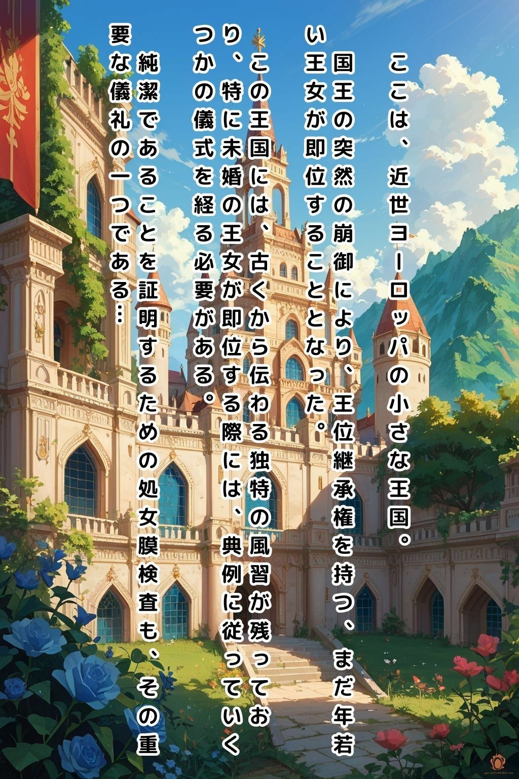 サンプル画像1:女王陛下の戴冠式〜処女膜検査と種付けの儀〜【セリフ付き本編30P】(ツンドラ) [d_578720]