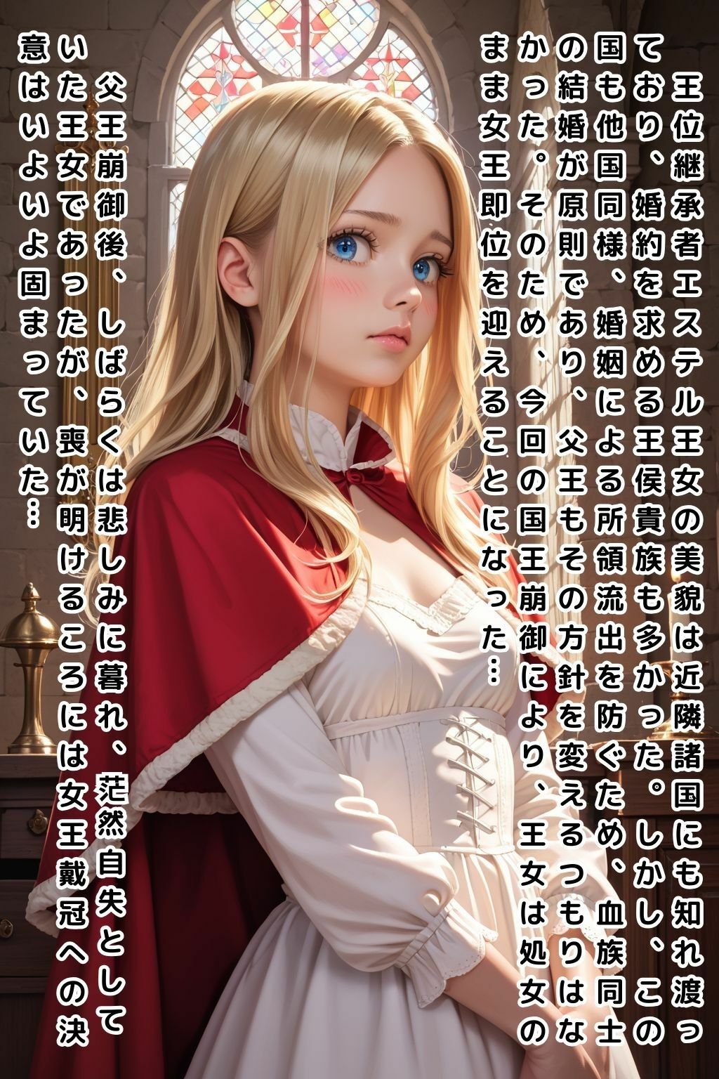 サンプル画像2:女王陛下の戴冠式〜処女膜検査と種付けの儀〜【セリフ付き本編30P】(ツンドラ) [d_578720]