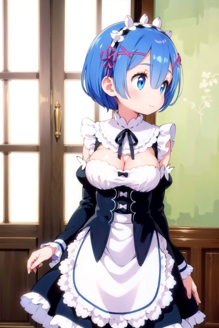 サンプル画像1:Y氏の秘蔵写真日記〜レム（リゼロ）(AI画像クラブ) [d_578729]