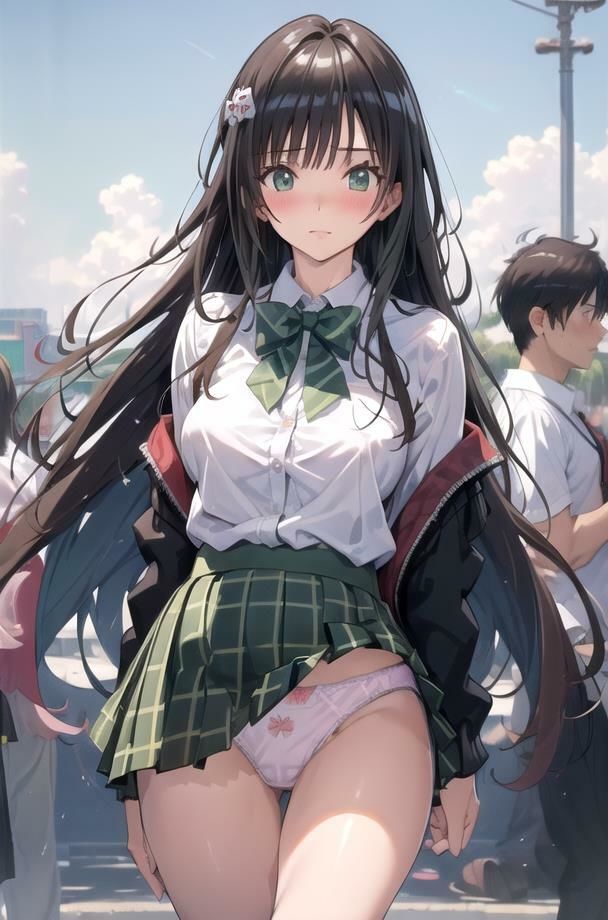 サンプル画像2:【制服の誘惑】 だって見たいんだもん！ いい匂いするんだもん！ ワンチャン土下座してお願いしてみた件  ＃8(日常の誘惑) [d_578747]