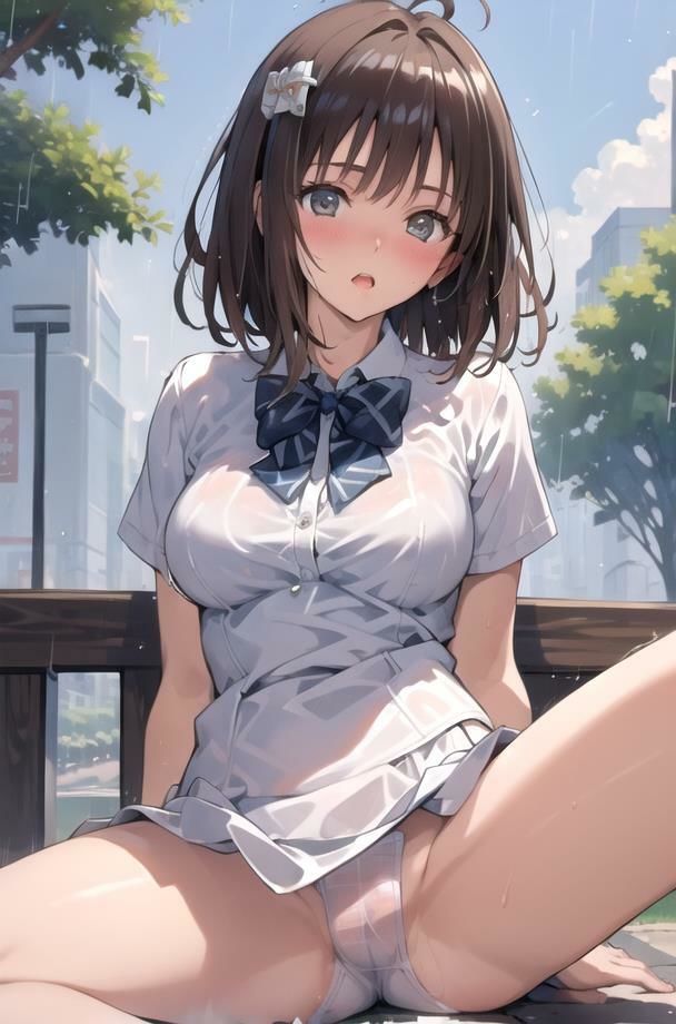 サンプル画像4:【制服の誘惑】 だって見たいんだもん！ いい匂いするんだもん！ ワンチャン土下座してお願いしてみた件  ＃8(日常の誘惑) [d_578747]