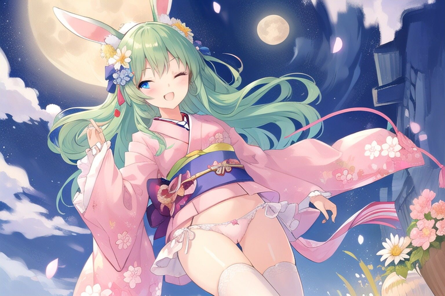 サンプル画像2:ユリ多め365枚です〜(むにっとくれでぃ〜) [d_578756]