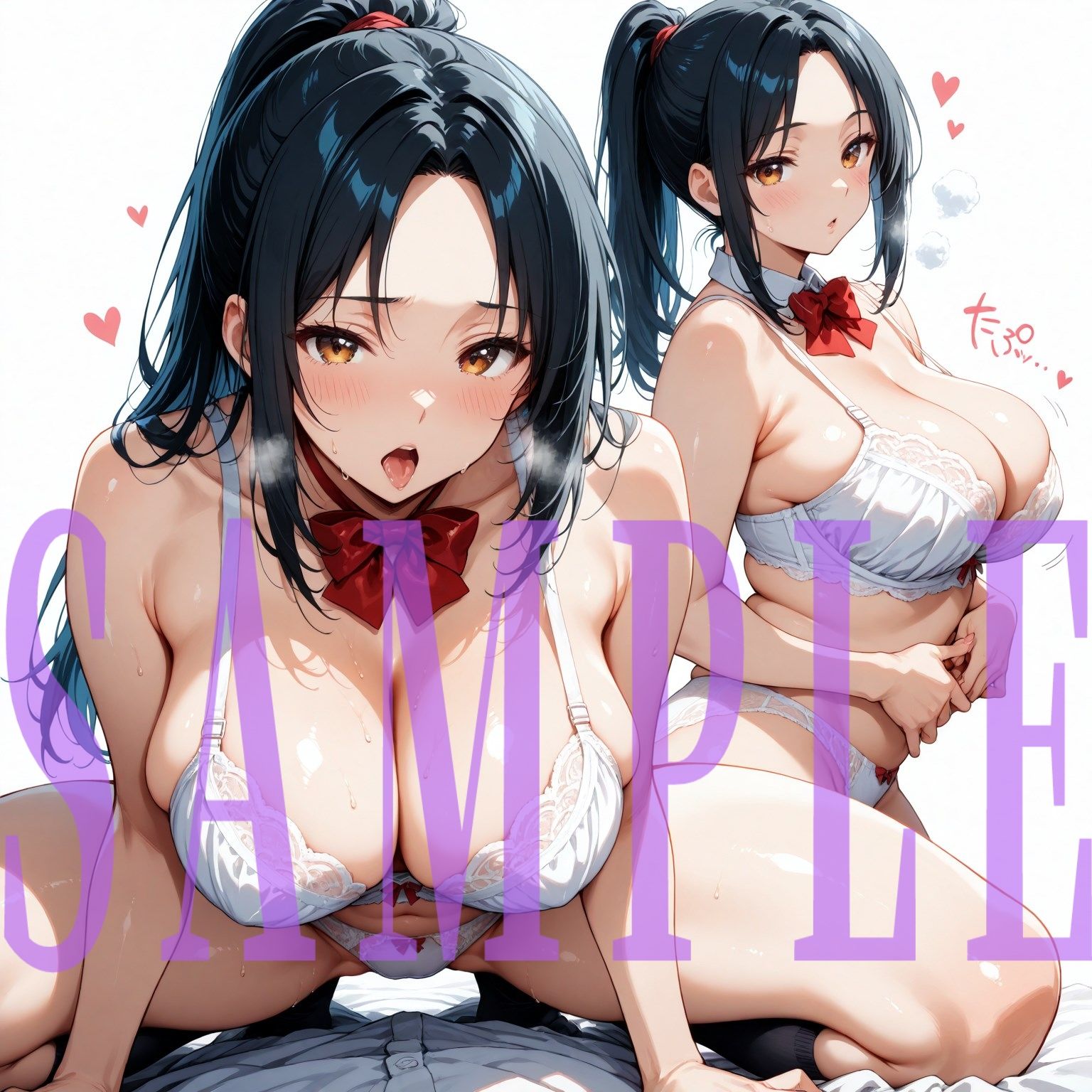 【エロ漫画】ランジェリー&ボウタイキャラクターコレクション(Lサイズ)Vol.011