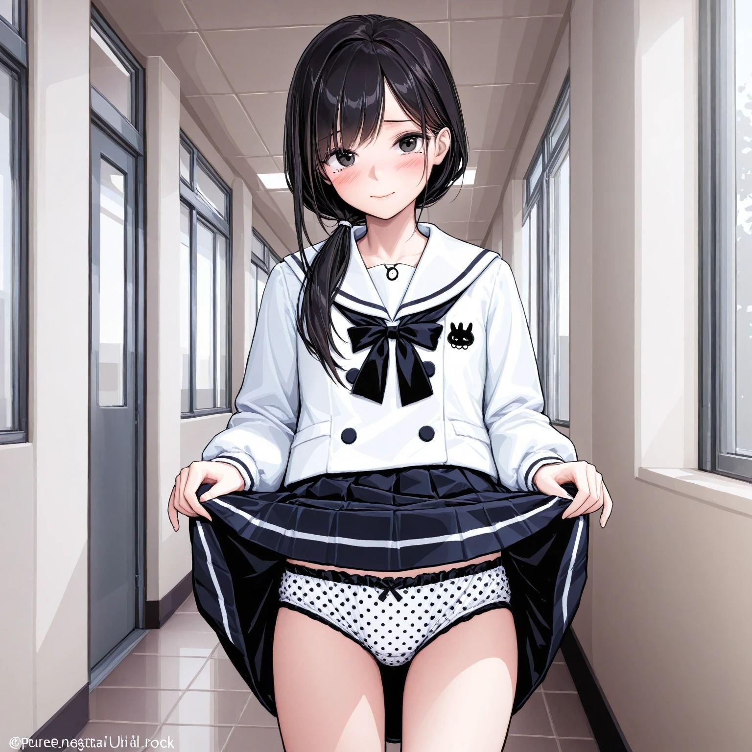 サンプル画像3:私立学校のパンチラさつえいかい（500枚）(はなはな出版) [d_578833]