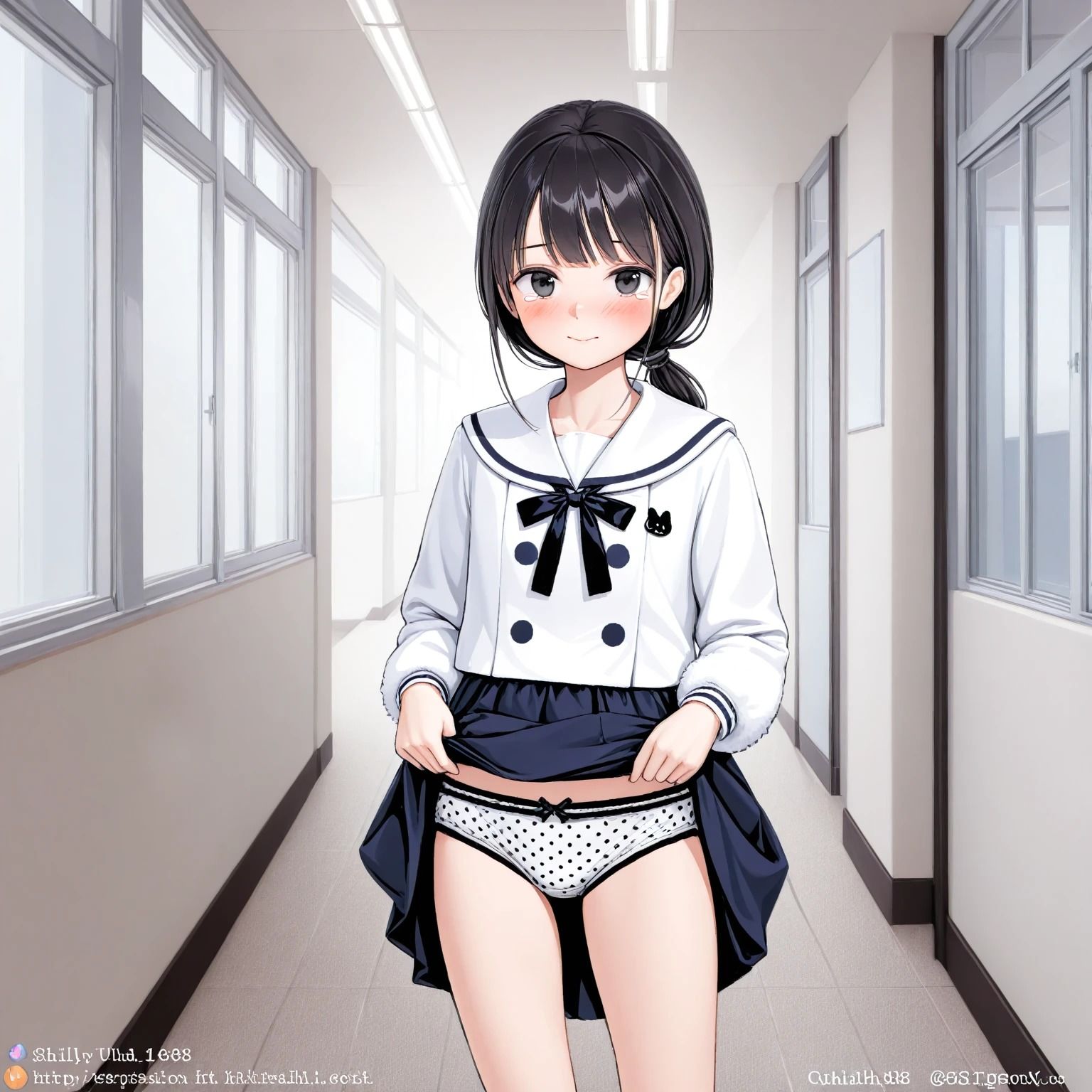 サンプル画像4:私立学校のパンチラさつえいかい（500枚）(はなはな出版) [d_578833]