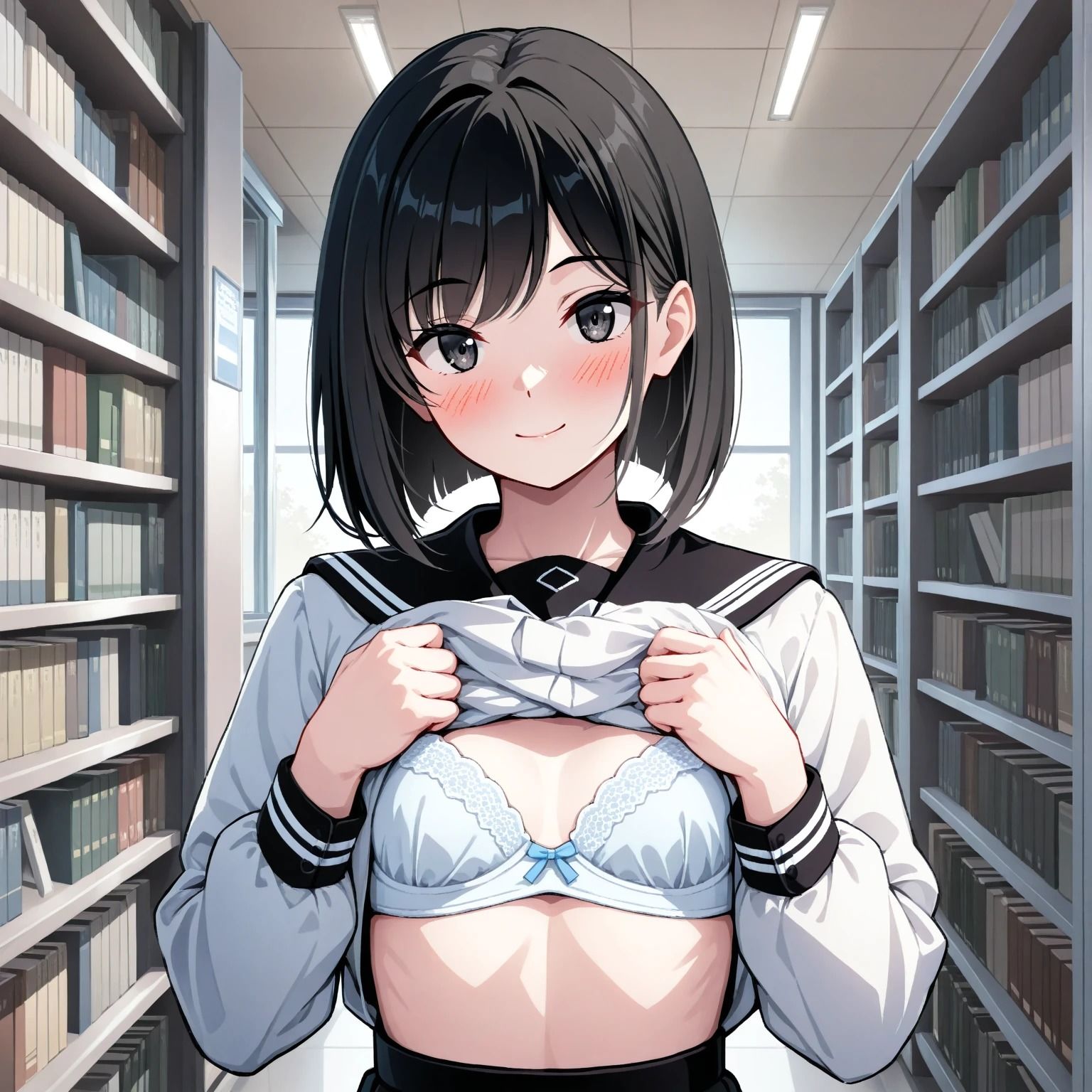 サンプル画像1:私立学校のブラジャーさつえいかい（約300枚）(はなはな出版) [d_578848]