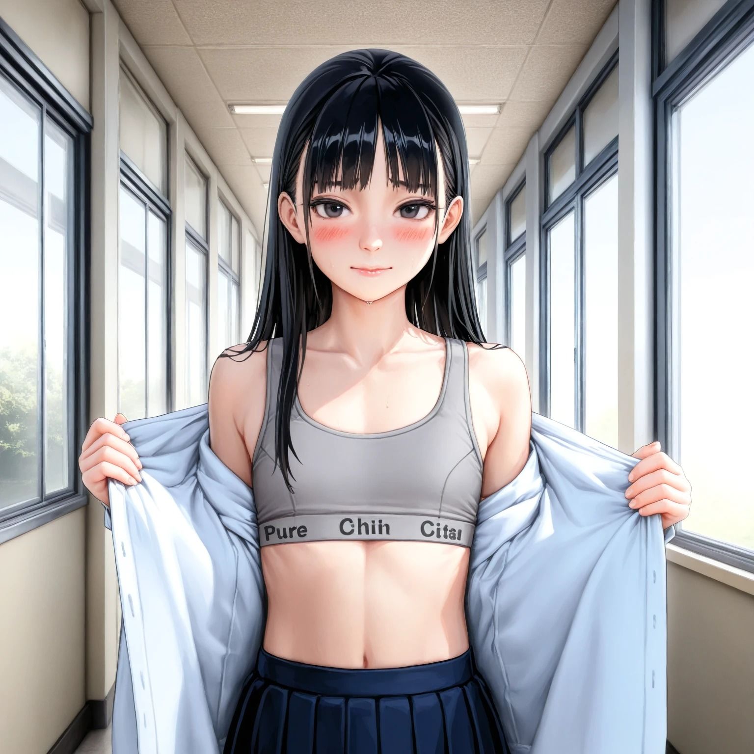 サンプル画像5:私立学校のブラジャーさつえいかい（約300枚）(はなはな出版) [d_578848]