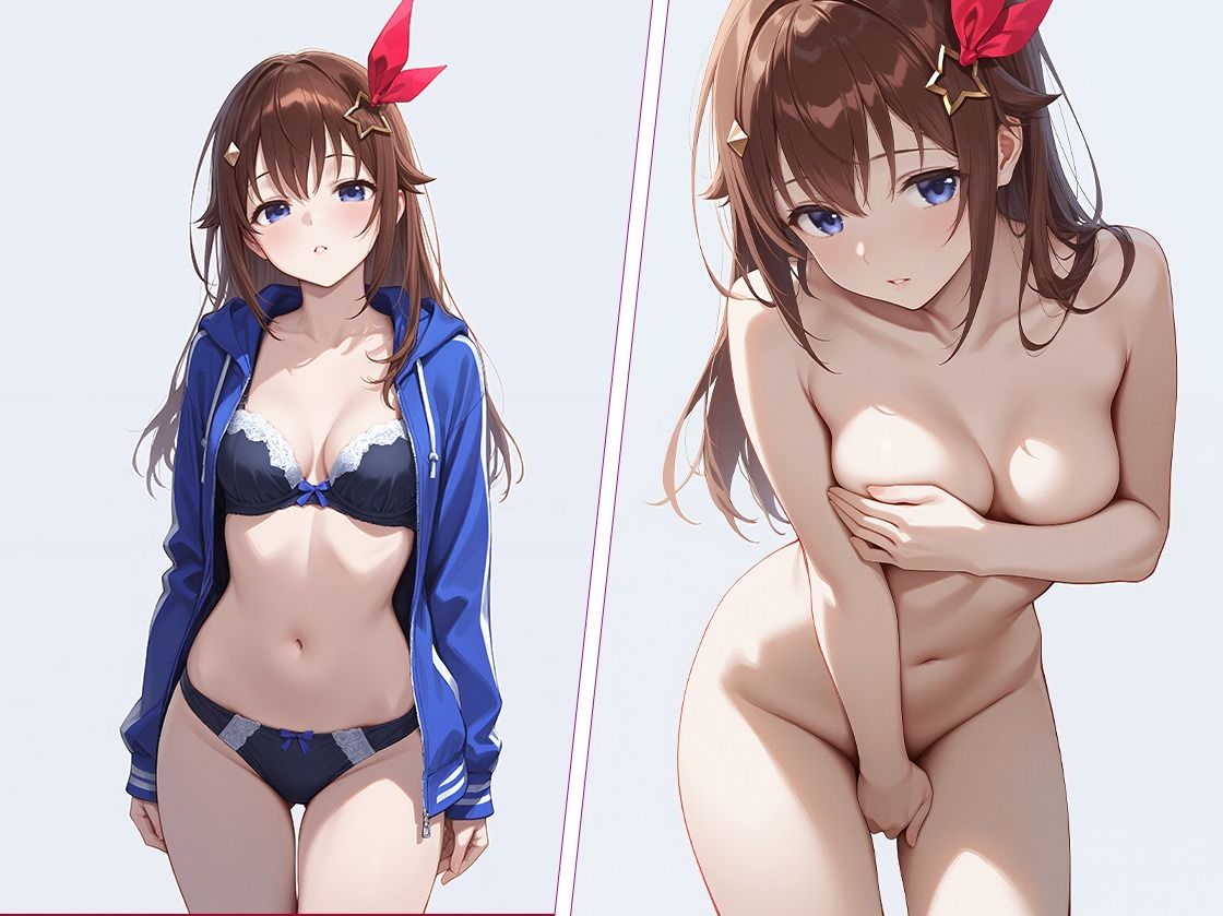 サンプル画像2:ホロ〇イブ 0期生  （R18）CG集(めがねの裏側) [d_578857]